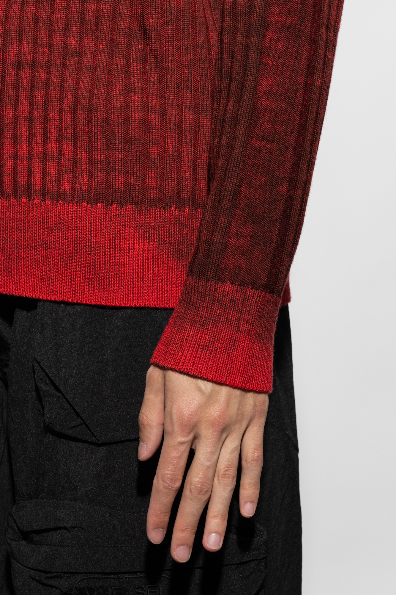 DIESEL K.ANDELERO 赤 レッド セーター XS SchaferandweinerShops Canada - Crop Crew Neck Sweaters